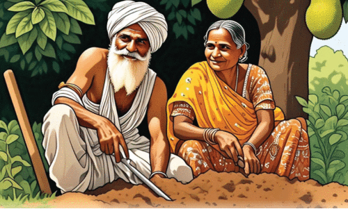 കുട്ടിക്കഥ: ദമ്പതികളുടെ കൃഷി കുട്ടിക്കഥ: ദമ്പതികളുടെ കൃഷി