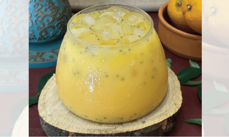 ഓറഞ്ച് ക്രീം മിലോൺ ഡ്രിങ്ക്