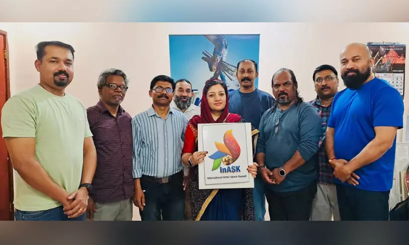 ഇ​ന്‍റ​ർ​നാ​ഷ​ന​ൽ ആ​ർ​ട്ടി​സ്റ്റ് സ്പേ​യ്സ് ലോ​ഗോ റി​ലീ​സ് ചെ​യ്തു