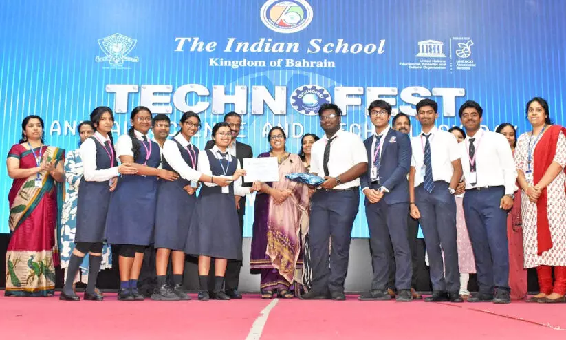 ഇ​ന്ത്യ​ൻ സ്‌​കൂ​ൾ ടെ​ക്‌​നോ​ഫെ​സ്റ്റ് ആ​ഘോ​ഷി​ച്ചു