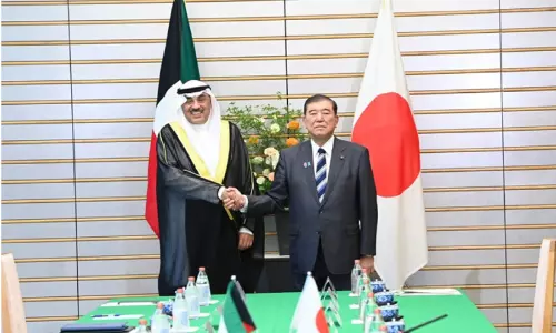 കു​വൈ​ത്തും ജ​പ്പാ​നും ത​മ്മി​ൽ ‘സ​മ​ഗ്ര ത​ന്ത്ര​പ​ര​മാ​യ പ​ങ്കാ​ളി​ത്തം’