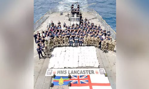 അ​റേ​ബ്യ​ൻ ക​ട​ലി​ൽ​നി​ന്ന് 36 മി​ല്യ​ൺ ഡോ​ള​റി​ന്‍റെ മ​യ​ക്കു​മ​രു​ന്നു​ക​ൾ പി​ടി​ച്ചെ​ടു​ത്തു