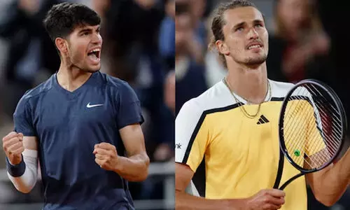 ഫ്രഞ്ച് ഓപൺ: അൽകാരസ്, സിന്നർ, സ്വരേവ് പ്രീക്വാർട്ടറിൽ