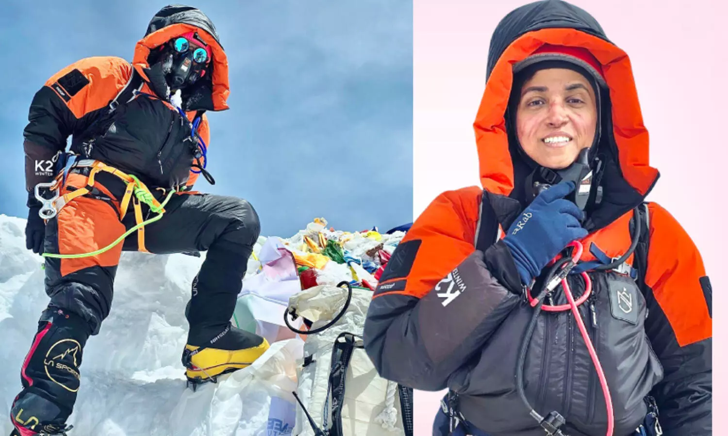 എ​വ​റ​സ്റ്റ് കീ​ഴ​ട​ക്കി​യ ആ​ദ്യ മ​ല​യാ​ളി വ​നി​ത ആരെന്ന ചോദ്യത്തിന് ഉത്തരവുമായി കണ്ണൂരുകാരി സ​ഫ്രീ​ന​