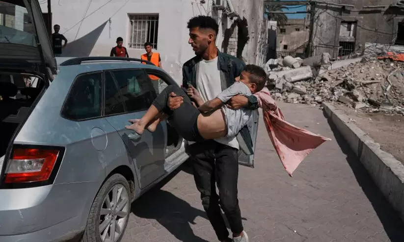 വെടിനിർത്തൽ നിർദേശം അംഗീകരിച്ച് ഹമാസ്; 10 ബന്ദികളെ വിട്ടുനൽകുമെന്നും പ്രഖ്യാപനം വെടിനിർത്തൽ നിർദേശം അംഗീകരിച്ച് ഹമാസ്; 10 ബന്ദികളെ വിട്ടുനൽകുമെന്നും പ്രഖ്യാപനം