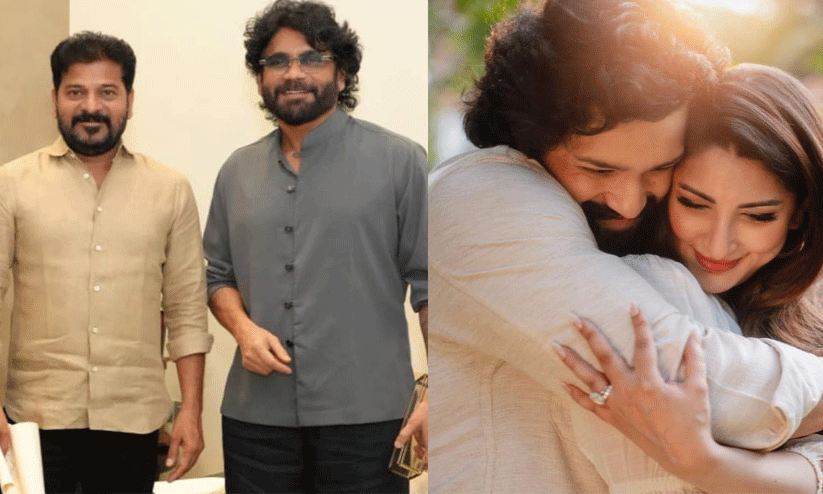 ആദ്യ ക്ഷണക്കത്ത് രേവന്ത് റെഡ്ഡിക്ക്; വിവാഹത്തിനൊരുങ്ങി താരകുടുംബം