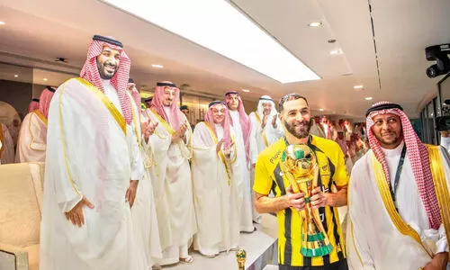 ജിദ്ദയിൽ ഫുട്ബാൾ ആവേശത്തിര; കിങ്സ് കപ്പ് വീണ്ടും അൽ ഇത്തിഹാദിന് ജിദ്ദയിൽ ഫുട്ബാൾ ആവേശത്തിര; കിങ്സ് കപ്പ് വീണ്ടും അൽ ഇത്തിഹാദിന്