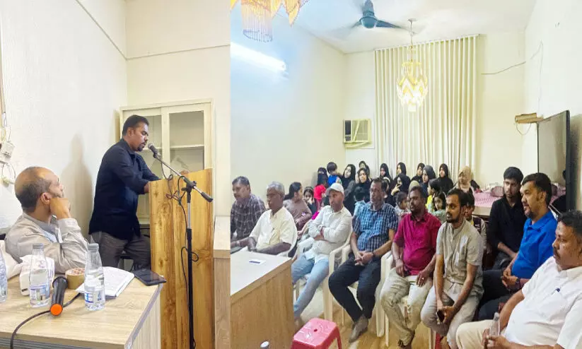 ഹാജിമാർക്കും വളൻറിയർമാർക്കും   അസീർ തനിമ യാത്രയയപ്പ് നൽകി