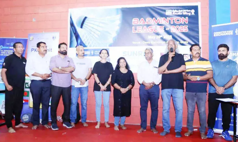 കേ​ര​ള വി​ങ് ബാ​ഡ്മി​ന്റ​ൺ ലീ​ഗ് ചാ​മ്പ്യ​ൻ​ഷി​പ്: സ്മാ​ഷ് സ്ക്വാഡ് മ​സ്ക​ത്ത് ജേ​താ​ക്ക​ൾ