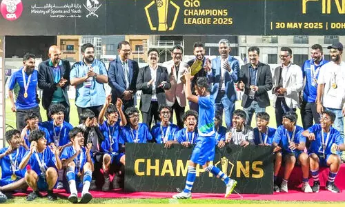 ഖി​യ ജൂ​നി​യ​ർ; അ​ൽ​ഖോ​ർ ഇ​ന്റ​ർ​നാ​ഷ​ന​ൽ സ്കൂ​ൾ ചാ​മ്പ്യ​ന്മാ​ർ