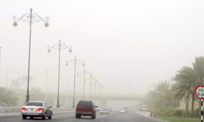 വ​ട​ക്ക​ൻ ഗ​വ​ർ​ണ​റേ​റ്റു​ക​ളി​ൽ പൊ​ടി​ക്കാ​റ്റ്; ജാ​ഗ്ര​ത മു​ന്ന​റി​യി​പ്പ്