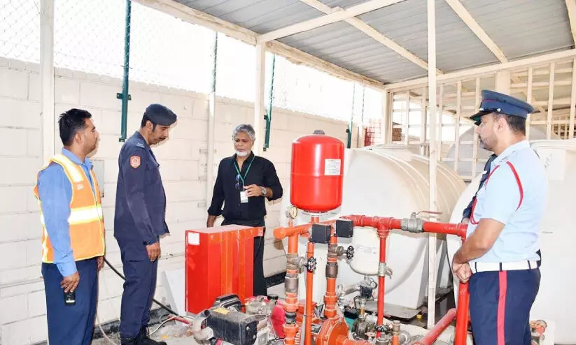 വേ​ന​ൽ​ച്ചൂ​ട് ക​ന​ക്കു​ന്നു; അ​വ​ബോ​ധ കാ​മ്പ​യി​നു​മാ​യി സി​വി​ൽ ഡി​ഫ​ൻ​സ്