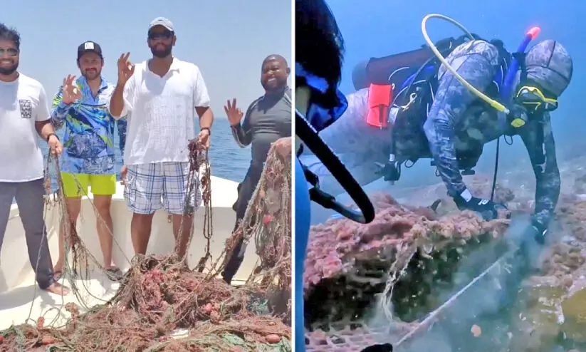 കടൽ അടിത്തട്ടും ക്ലീനാവണം കടൽ അടിത്തട്ടും ക്ലീനാവണം