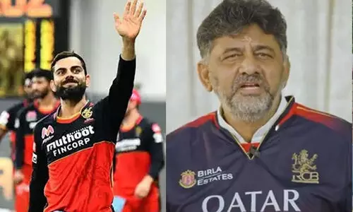 അടിച്ചുകയറി കപ്പും കൊണ്ടുവാ പിള്ളേരെ, കർണാടക മൊത്തം കൂടെയുണ്ട്; ആർ.സി.ബിക്ക് ആശംസകൾ നേർന്ന് ഉപമുഖ്യമന്ത്രി ഡി.കെ ശിവകുമാർ