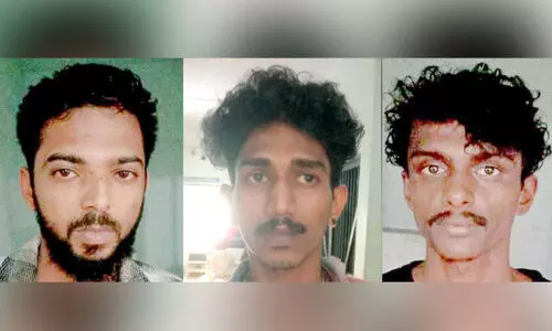 കഞ്ചാവുമായി സ്ത്രീയുൾപ്പെട്ട സംഘം പിടിയിൽ