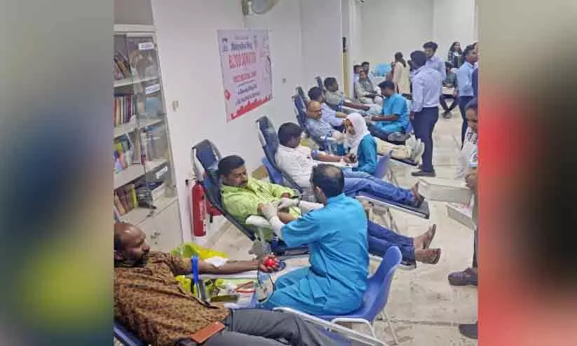 മലയാളം വിഭാഗം രക്തദാനവും മെഡിക്കൽ ക്യാമ്പും സംഘടിപ്പിച്ചു മലയാളം വിഭാഗം രക്തദാനവും മെഡിക്കൽ ക്യാമ്പും സംഘടിപ്പിച്ചു