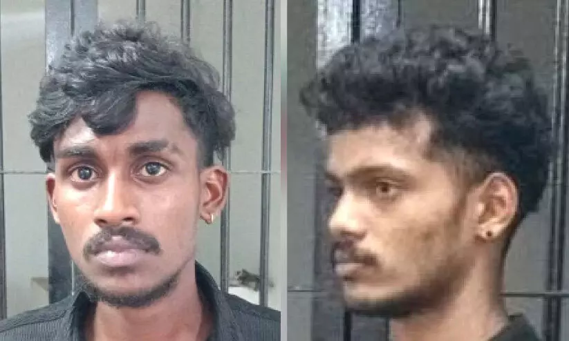 എം.ഡി.എം.എയുമായി യുവാക്കൾ പിടിയിൽ എം.ഡി.എം.എയുമായി യുവാക്കൾ പിടിയിൽ