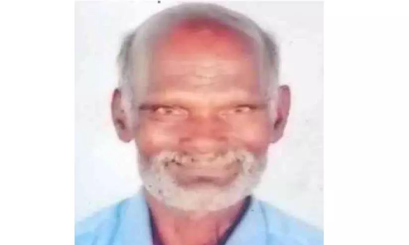 ക​ന​ത്ത മ​ഴ​യി​ൽ തകർന്ന കെ​ട്ടി​ട​ത്തി​നു​ള്ളി​ൽ വയോധികൻ മരിച്ചനിലയിൽ