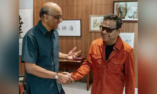 എ.ആർ. റഹ്മാനെ പ്രശംസ കൊണ്ടു മൂടി സിംഗപ്പൂർ ​പ്രസിഡന്‍റ്; ‘വിലപ്പെട്ട പിന്തുണയാണ് നിങ്ങൾ ഇവിടുത്തെ സംഗീതജ്ഞർക്ക് നൽകുന്നത്’