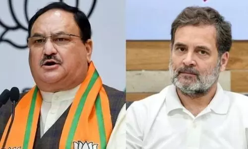 പാ​കി​സ്താ​നു​മു​ന്നി​ൽ രാ​ജ്യം കീ​ഴ​ട​ങ്ങി​യെ​ന്ന രാഹുൽ ഗാന്ധിയുടെ പ്രസ്താവന രാജ്യദ്രോ​ഹമെന്ന് ബി.ജെ.പി