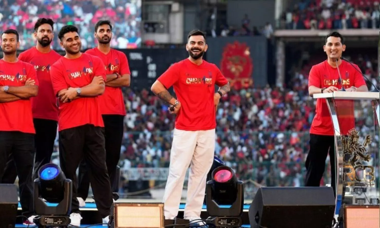 വിജയാഘോഷം ഞായറാഴ്ച മതിയെന്ന് പൊലീസ് പറഞ്ഞു; പക്ഷേ ആർ.സി.ബി വാദിച്ചത്...