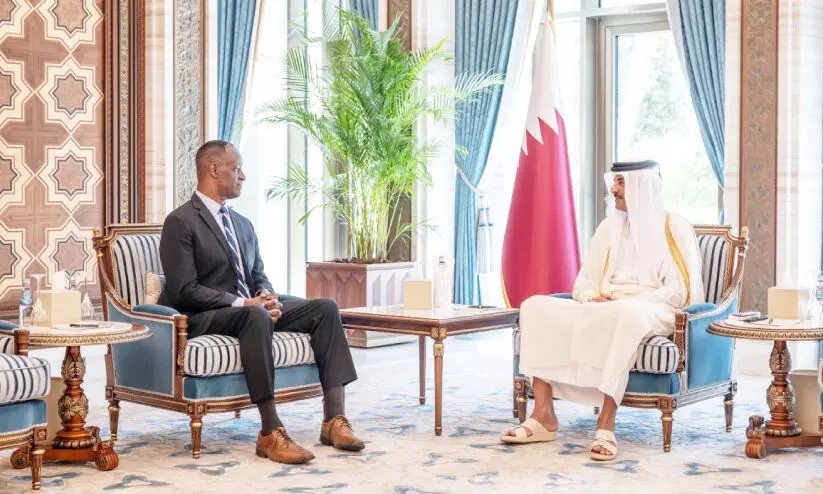 അമീറുമായി കൂടിക്കാഴ്ച നടത്തി അമേരിക്കൻ അംബാസഡർ