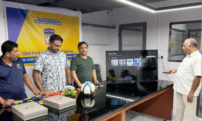 ജി​സാ​നി​ൽ ക്ല​ബ് ഫാ​രി​സ് ജ​ഴ്‌​സി പ്ര​കാ​ശ​നം ചെ​യ്തു