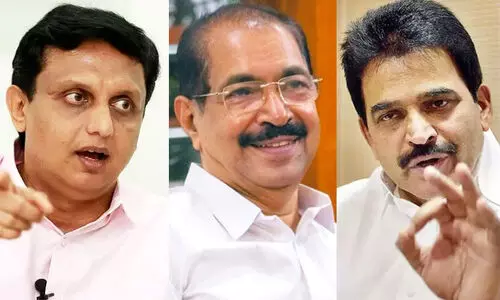 Sunny Joseph, Muhammed Riyas, KC Venugopal