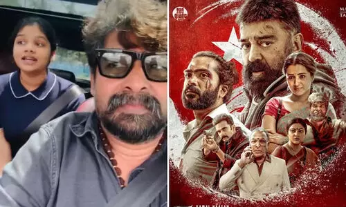 ഒരു കമൽഹാസൻ-മണിരത്നം ചിത്രം, എ. ആർ. റഹ്മാന്‍റെ സംഗീതം; മകളോടൊപ്പം തഗ് ലൈഫിലെ മുത്തമഴൈ പാടി ജോജു