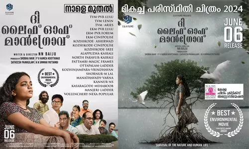 മികച്ച പരിസ്ഥിതി ചിത്രം; ലൈഫ് ഓഫ് മാൻഗ്രോവ് തിയറ്ററുകളിലേക്ക്
