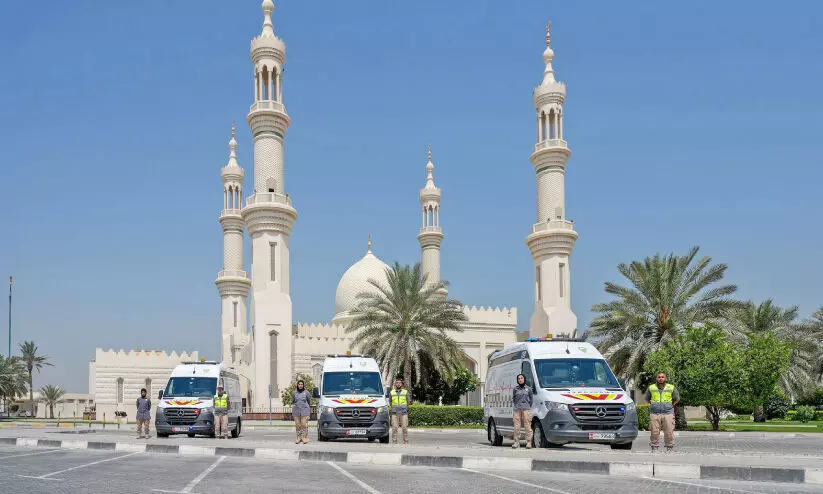 Emergency workers complete their preparations ahead of Eid al-adha