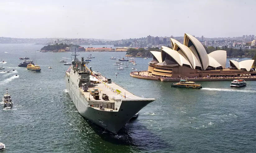 ന്യൂസിലാൻഡ് ദ്വീപുകളിലെ ഇന്റർനെറ്റും റേഡിയോയും അബദ്ധത്തിൽ തടസ്സപ്പെടുത്തി ആസ്‌ട്രേലിയൻ സേനയുടെ കപ്പൽ