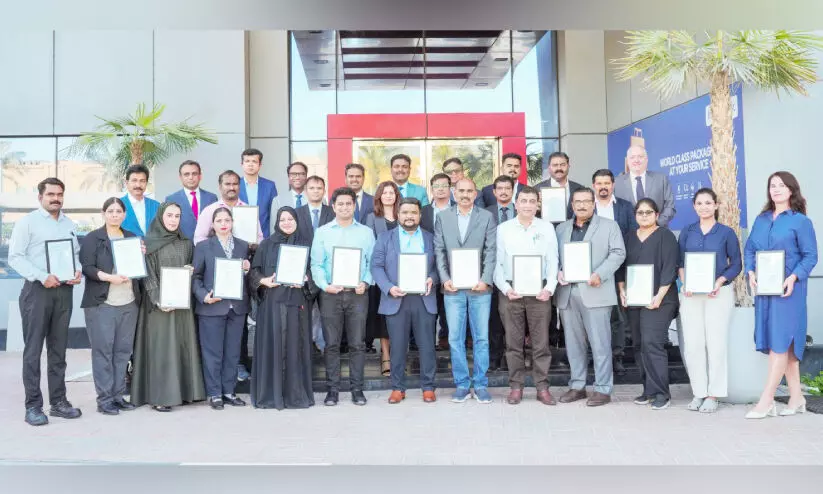 ഹോ​ട്ട്പാ​ക്കി​ന് ഗ്രൂ​പ് ഐ.​എ​സ്.​ഒ റീ ​സ​ർ​ട്ടി​ഫി​ക്കേ​ഷ​ന്‍