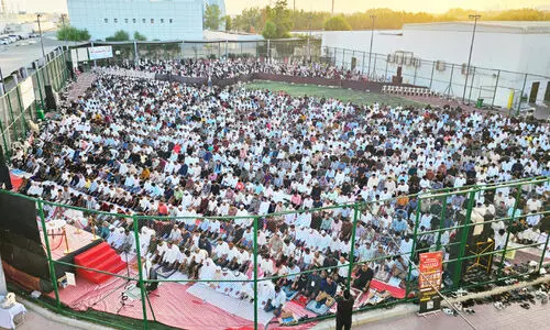 അജ്മാനിൽ ഇംഗ്ലീഷ് ഖുത്തുബയോടെ ഈദ് ഗാഹ്