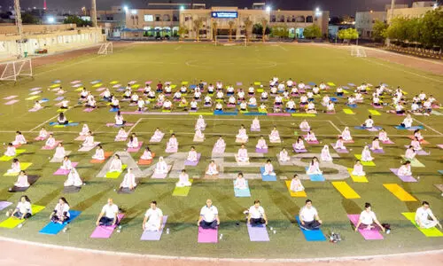 അ​ന്താ​രാ​ഷ്ട്ര യോ​ഗ ദി​നം; മു​ന്നൊ​രു​ക്ക​ങ്ങ​ളു​മാ​യി ഇ​ന്ത്യ​ന്‍ സ്പോ​ര്‍ട്സ് സെ​ന്‍റ​ര്‍