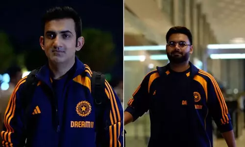 ടെസ്റ്റ് പരമ്പരക്കായി ഇന്ത്യൻ ടീം ഇംഗ്ലണ്ടിൽ, സ്വീകരിക്കാൻ ആളില്ല - വിഡിയോ