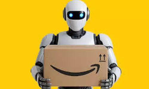 ഡെലിവറി ഏജന്‍റിന് പകരം ഡെലിവറി റോബോട്ട്; പുതിയ പരീക്ഷണവുമായി ആമസോൺ