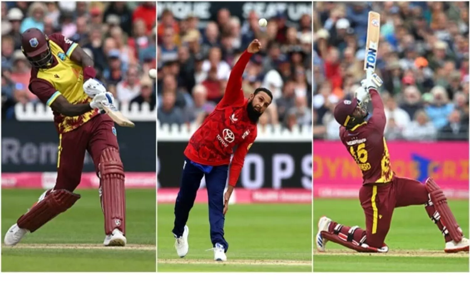 6, 6, 6, 1, 6, 6! ആദിൽ റഷീദിനെ പഞ്ഞിക്കിട്ട് വിൻഡീസ് ബാറ്റർമാർ; എന്നിട്ടും കളി തോറ്റു -VIDEO