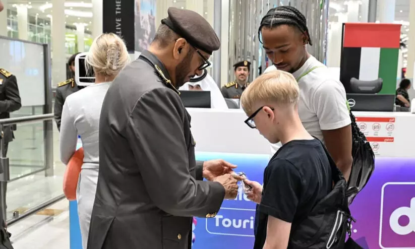 Senior officials visit Dubai Airport on Eid day Senior officials visit Dubai Airport on Eid day