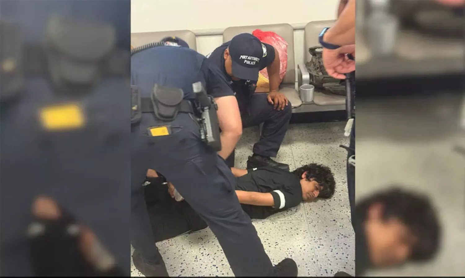 ഇന്ത്യൻ വിദ്യാർഥിക്ക് യു.എസിൽ ക്രൂരപീഡനം; കൈകാലുകൾ കെട്ടി,  എയർപോർട്ടിലെ തറയിൽ മുഖമമർത്തി വിലങ്ങണിയിച്ചു