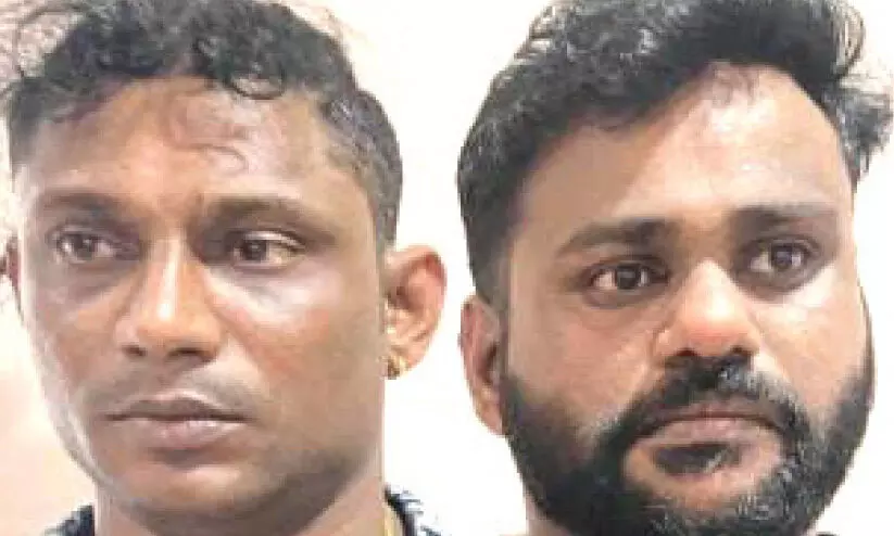 മ​യ​ക്കു​മ​രു​ന്ന് വി​ല്‍പ​ന സം​ഘ​ത്തി​ലെ മു​ഖ്യ​ക​ണ്ണി​ക​ള്‍ പി​ടി​യി​ല്‍