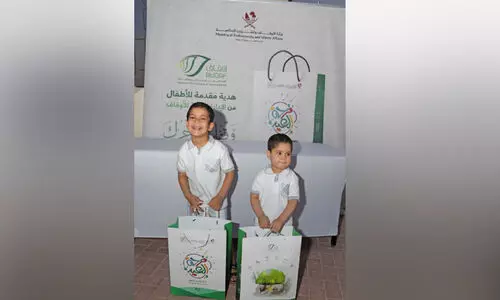 5000ത്തോ​ളം ഈ​ദ് ഗി​ഫ്റ്റു​മാ​യി ഔ​ഖാ​ഫ്