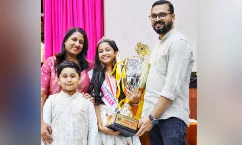 ബി.​കെ.​എ​സ് ജി.​സി.​സി ക​ലോ​ത്സ​വം; മൂ​ന്നാം വ​ട്ട​വും ക​ലാ​തി​ല​ക​മാ​യി ഇ​ഷ ആ​ഷി​ക്