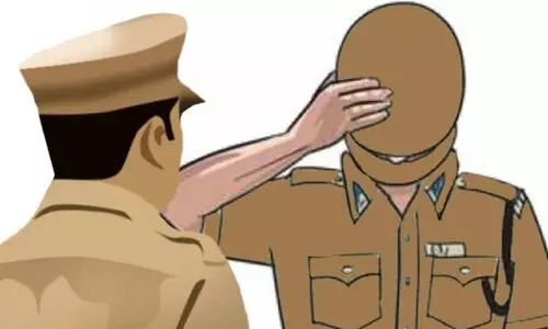 സ്‌റ്റേഷനിൽ മദ്യലഹരിയിൽ ഉറങ്ങിയ പൊലീസുകാരന്‌ സസ്‌പെൻഷൻ