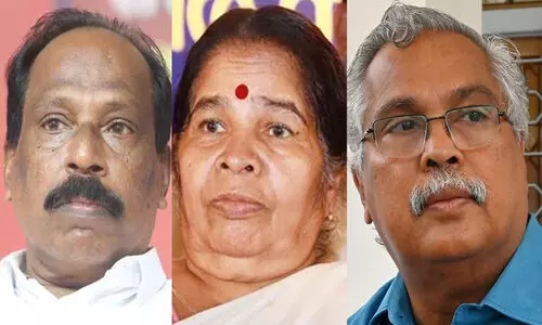 ബിനോയ് വിശ്വം പുണ്യാളനാകാൻ നോക്കുന്നു, നശിച്ച് നാണംകെട്ട് ഇറങ്ങിപോകുകയേ ഉള്ളൂ; സി.പി.ഐയിൽ തമ്മിലടി, ഫോൺ സംഭാഷണം പുറത്ത്