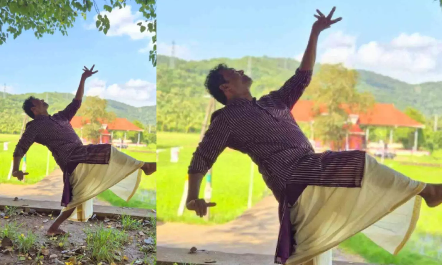 ക​ലാ​മ​ണ്ഡ​ല​ത്തി​ൽ ഭ​ര​ത​നാ​ട്യം പ​ഠി​ക്കാ​ൻ ആ​ദ്യ​മാ​യി ആ​ൺ​കു​ട്ടി