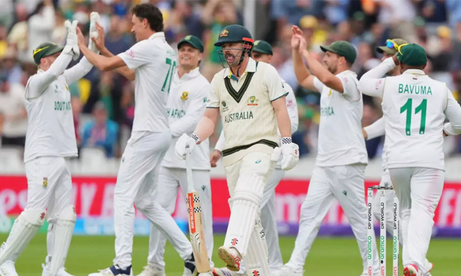 ലോ​ക ടെ​സ്റ്റ് ചാ​മ്പ്യ​ൻ​ഷി​പ്; ആസ്ട്രേലിയക്ക് പതറിയ തുടക്കം