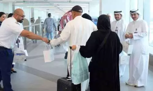 ഹ​ജ്ജ് പൂ​ർ​ത്തി​യാ​ക്കി കൂ​ടു​ത​ൽ തീ​ർ​ഥാ​ടക​ർ കു​വൈ​ത്തി​ലെ​ത്തി