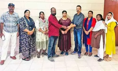 സ്പ​ന്ദ​നം അ​സോ​സി​യേ​ഷ​ൻ ചി​കി​ത്സ സ​ഹാ​യം കൈ​മാ​റി