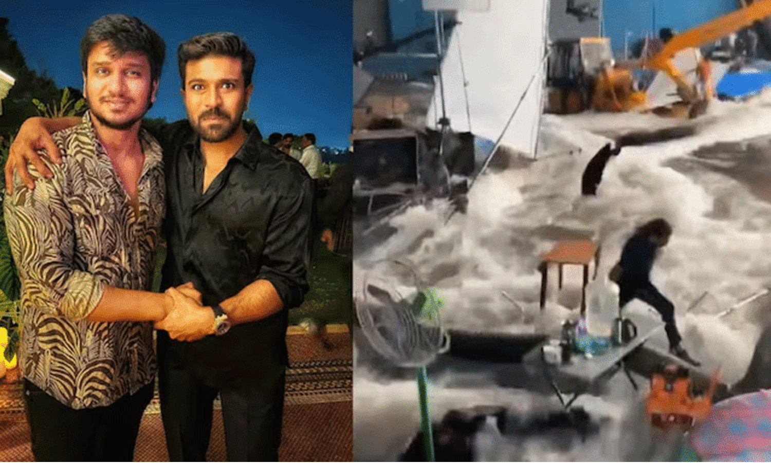 വാട്ടർ ടാങ്ക് പൊട്ടി, രാം ചരണിന്‍റെ ദി ഇന്ത്യ ഹൗസ് സെറ്റിൽ വൻ അപകടം; അസിസ്റ്റന്‍റ് കാമറാമാന് ഗുരുതര പരിക്ക്